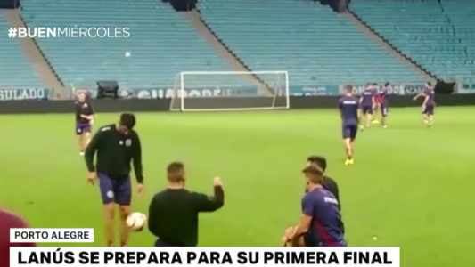 Lanús se prepara para su primera final