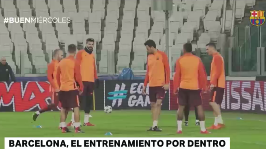 Barcelona, el entrenamiento por dentro