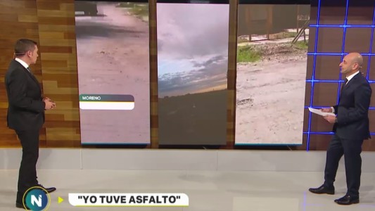 #YoTuveAsfalto : repercusiones del informe de Telefe Noticias