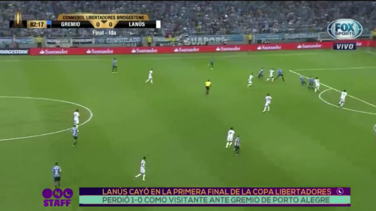 Copa Libertadores: Lanús perdió en la primera final