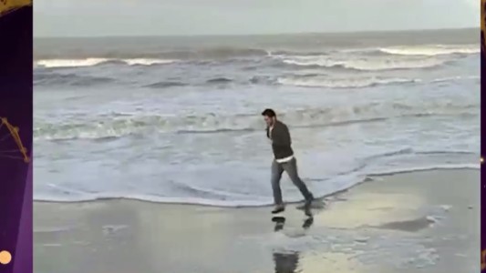 El viral de Fede Ini: quiso grabar y lo tapó el agua