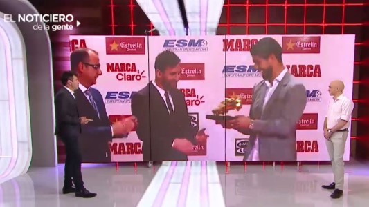 Messi ganó la Bota de Oro