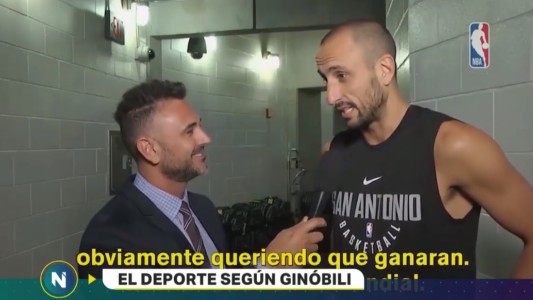 El deporte según Ginóbili