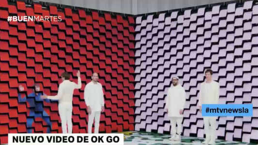 OK GO estrenó nuevo video usando 567 impresoras