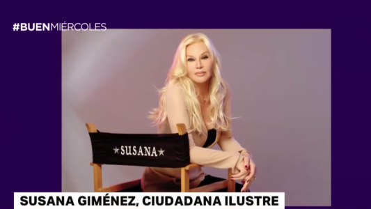 Susana, Ciudadana Ilustre de Buenos Aires