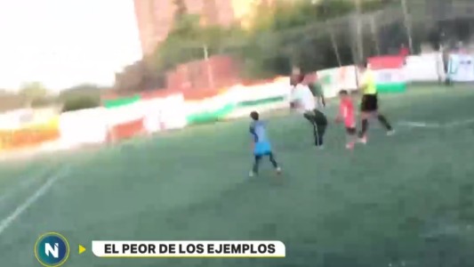 Agredieron a un árbitro en una final de fútbol infantil en Rosario