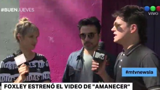 Foxley estrenó el video "Amanecer"