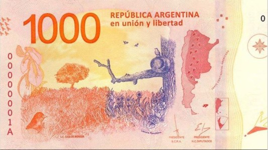Así es el nuevo billete de mil pesos: las medidas para evitar las falsificaciones