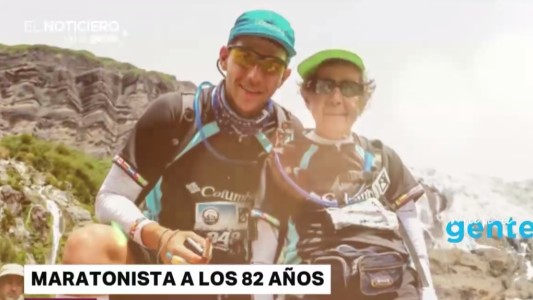 La "joven" corredora de 82 años