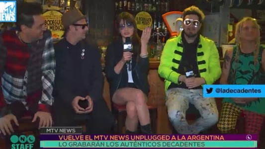 Los Decadentes en MTV