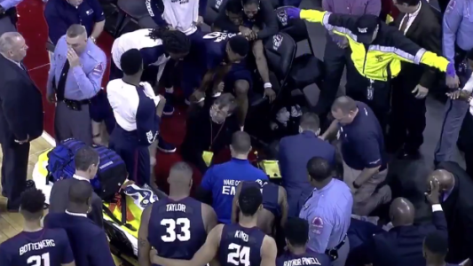 Un basquetbolista sufrió un infarto en pleno partido