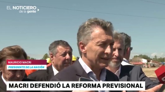 Macri: "Los  jubilados no se van a ver perjudicados por la inflación"