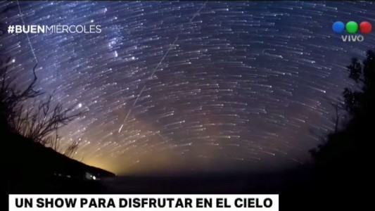 Esta noche habrá lluvia de estrellas