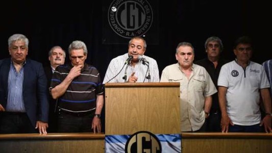 La CGT anunció que el lunes habrá paro general por 24 horas desde el mediodía