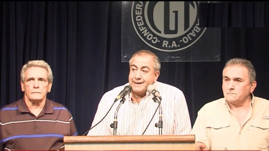 LA CGT anunció un paro de 24 horas desde las 12 del lunes