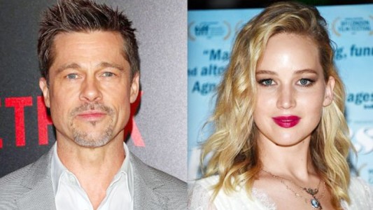 Brad Pitt y Jennifer Lawrence, ¿romance a escondidas?