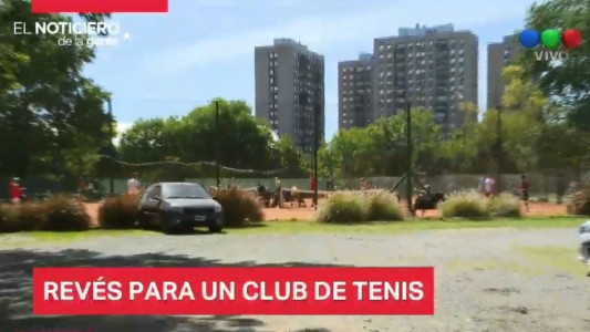El set más difícil para un club de tenis en La Boca