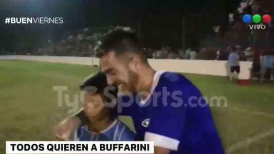 Fútbol solidario con Buffarini en Córdoba