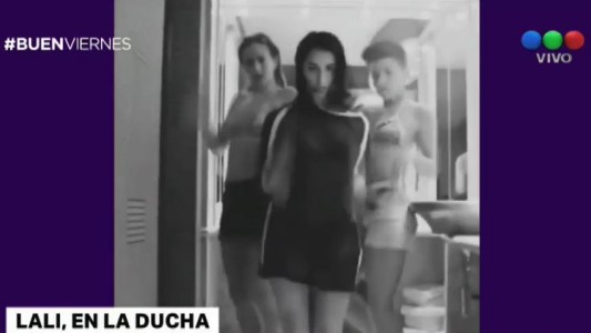 Lali Espósito estrenó un sensual video en la ducha
