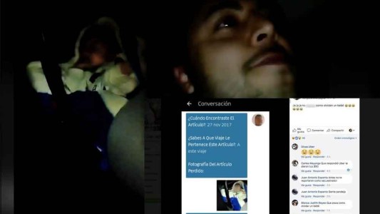 Video: una pareja olvidó a su bebé en un Uber