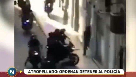 Incidentes en el Congreso: ordenan detener al policía que atropelló a un joven