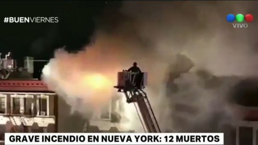 Al menos 12 muertos por incendio en edificio del Bronx