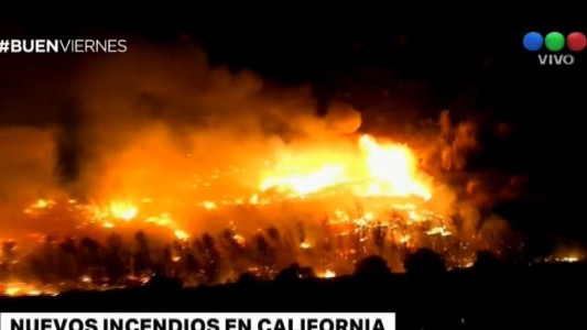 Nuevos incendios forestales en California