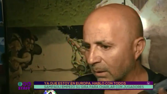 Sampaoli empezó su gira para charlar con jugadores