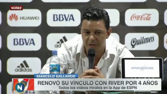 Gallardo: 4 años más