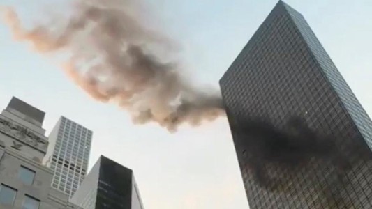 Nueva York: se incendia la Torre Trump de Manhattan