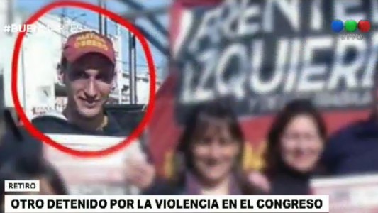 Se entregó un militante del Partido Obrero por los incidentes del Congreso