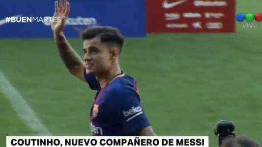 Coutihno, nuevo compañero de Messi