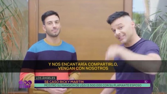 Ricky Martin confirmó que se casó