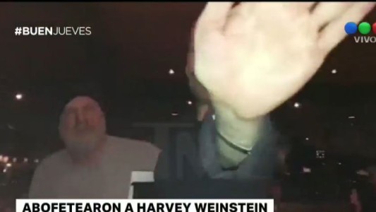 Harvey Weinstein fue atacado en un restaurante