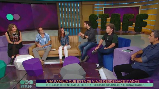 Aventura familiar: están de viaje desde el año 2000