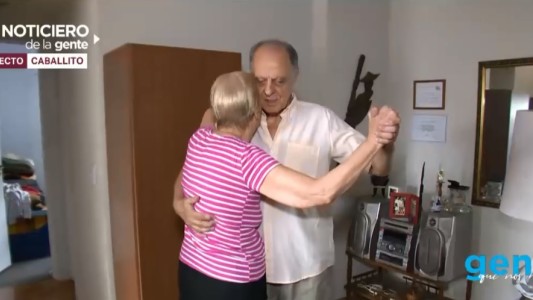 Zulema y Américo, con mucho calor y sin luz