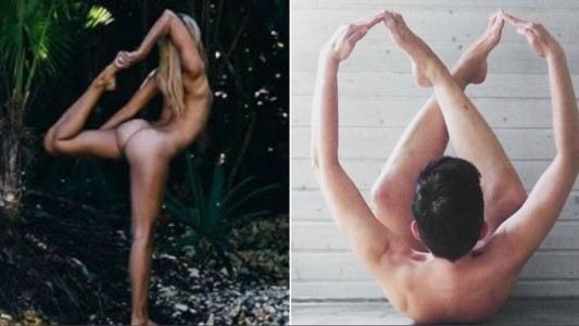 Nude Yoga, la nueva moda que triunfa en Instagram