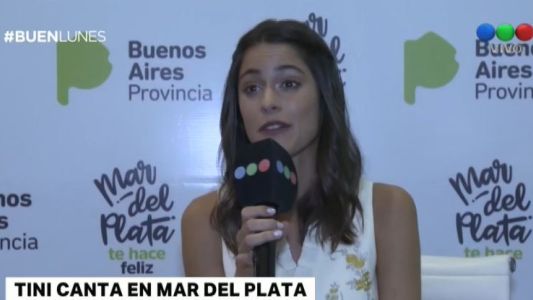 Tini en Parque Camet, con entrada libre y gratuita