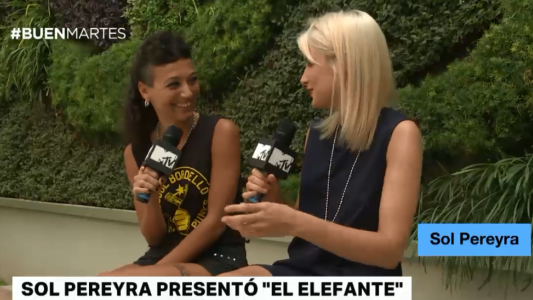 Sol Pereyra presentó "El elefante"