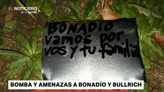 Hallan una bomba casera con amenazas al juez Bonadio y la ministra Bullrich