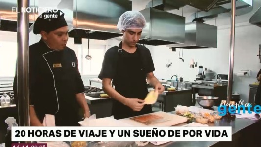 Camilo, el "sushiman" tucumano