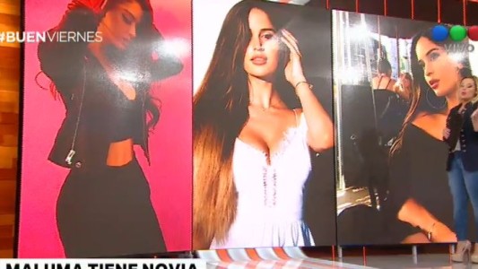 Maluma presentó a su novia