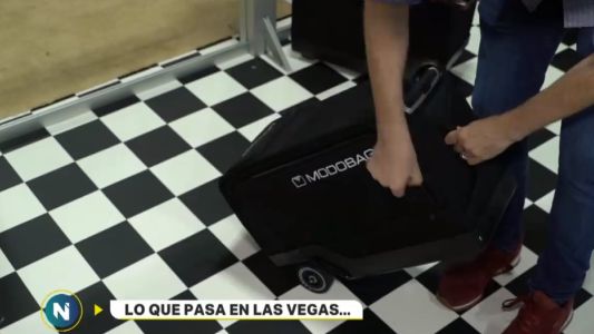 Feria de Las Vegas: una valija y un parlante muy especial
