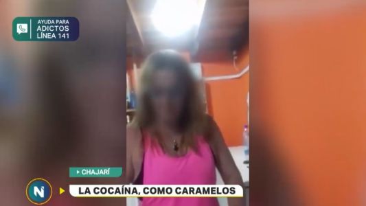 Entre Ríos: la cocaína, como caramelos