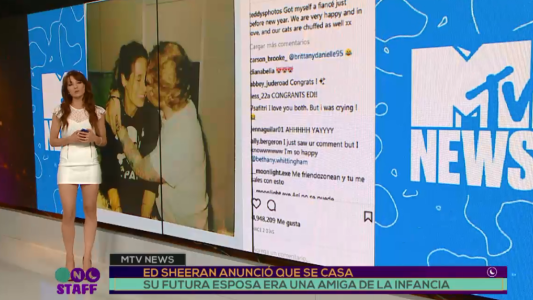 Ed Sheeran anunció que se casa