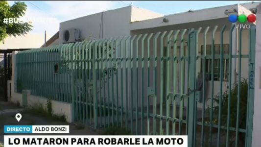 Le robaron la moto y lo mataron