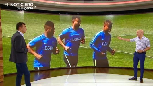 Cardona y Barrionuevo volvieron a entrenar con Boca