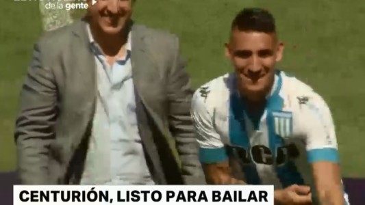 Centurión, listo para bailar