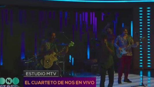 Estudio MTV: el show del Cuarteto de Nos