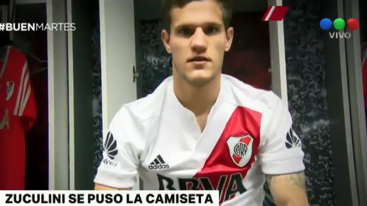 Zuculini se puso la camiseta